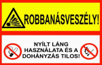 Éghető gázok, gőzök – Robbanásveszély fogalomtár