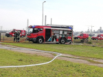 Habbal oltás Tiszaújvárosban az új Rosenbauer RT-vel