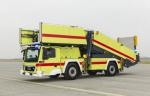 Speciális önjáró repülőtéri mentőlépcső a Rosenbauertől